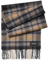 Carhartt - Parson Checked Scarf - Lyst
