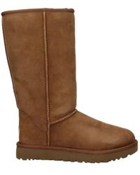 UGG - Round Head Straight Boots - Lyst