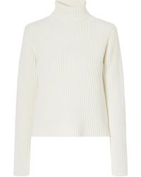 Still Here - Miller Ribbed Cotton Turtleneck Sweater - Lyst