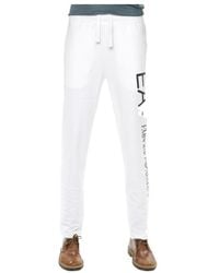 EA7 - Logo Lace Up Sweatpants - Lyst