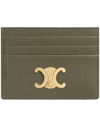 Celine - Card Holder Triomphe - Lyst