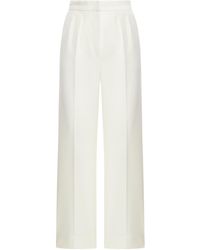 Max Mara - Verbano Mid-Rise Straight Leg Pants - Lyst