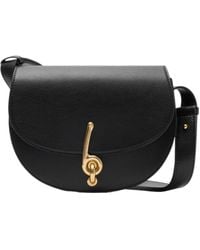 Burberry - Small Bridle Foldover-Top Crossbody Bag - Lyst