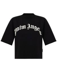 Palm Angels - Logo T-Shirt - Lyst