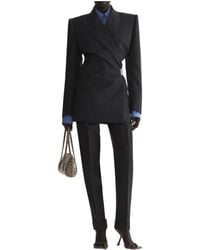 Mugler - Twisted Double Breasted Jacket - Lyst