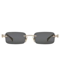 Gucci - Eyewear Rectangle Frame Sunglasses - Lyst