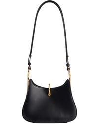 Rabanne - Rabanne Ring Leather Shoulder Bag - Lyst