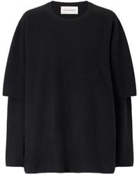 Nour Hammour - Layered Cashmere Sweater - Lyst