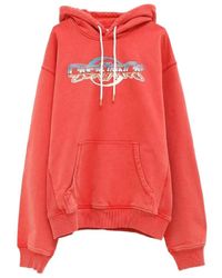 CASABLANCA - Graphic-Print Long-Sleeved Hoodie - Lyst