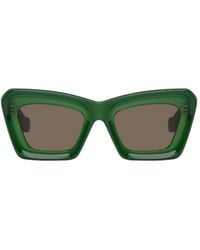 Loewe - Cat Eye Frame Sunglasses - Lyst