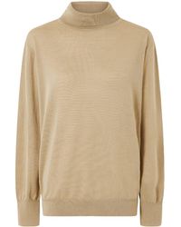 TOTEME - Totême Roll-Neck Knitted Jumper - Lyst