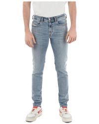 DIESEL - Mid-Rise Skinny Jeans - Lyst