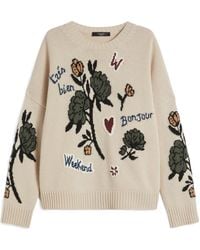 Weekend by Maxmara - Wool Knit Oversized Jumper - Lyst