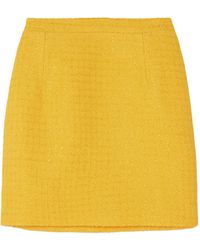Alessandra Rich - Bright Plaid Mini Skirt - Lyst