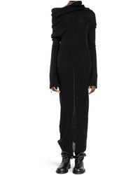Ann Demeulemeester - Barbro Dropped Shoulder Midi Knitted Dress - Lyst