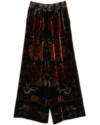 Pierre Louis Mascia - Kanada Geometric-Pattern Trousers - Lyst