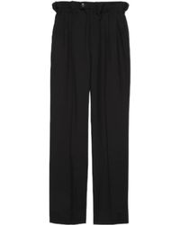 Gucci - Gathered Elastic Waist Tailored Trousers - Lyst