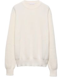 Prada - Long Sleeved Crewneck Sweater - Lyst