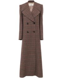 Chloé - Chloé Double Breasted Buttoned Coat - Lyst
