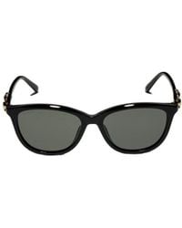 Gucci - Eyewear Oval Frame Sunglasses - Lyst