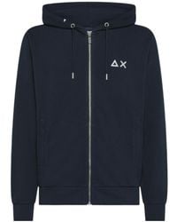 Sun 68 - Zip-Up Drawstring Hoodie - Lyst