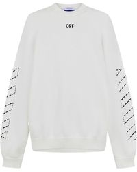 Off-White c/o Virgil Abloh - Arrows Crew Neck Sweatshirt - Lyst