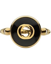 Gucci - Interlocking 18K Ring - Lyst