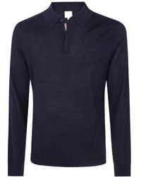 Paul Smith - Lightweight Polo Knitted Sweater - Lyst