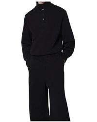 Entire studios - Buttoned Sweatshirt - Lyst