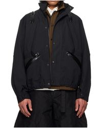 Sacai - Stand-Up Collar Casual Jacket - Lyst