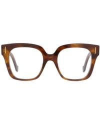 Loewe - Square Frame Glasses - Lyst