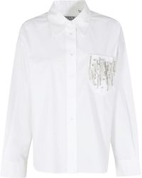 Essentiel Antwerp - Embellished Pocket Shirt - Lyst
