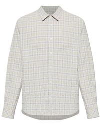 Samsøe & Samsøe - Samsøe Samsøe Saryan Checked Long-Sleeved Shirt - Lyst
