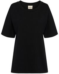 KHAITE - Allen Silk Top - Lyst