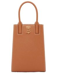 Burberry - Logo Handbag - Lyst