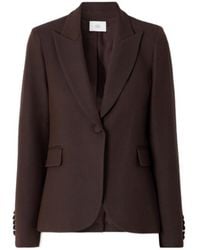 Adam Lippes - Wool And Silk-Blend Blazer - Lyst