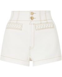 Zimmermann - Roselight Denim Shorts - Lyst