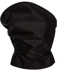 Magda Butrym - Sculptural Strapless Bustier Top - Lyst