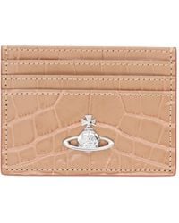 Vivienne Westwood - Embossed Orb Card Wallet - Lyst