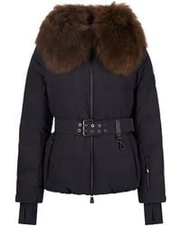 Moncler - Grenoble Sioule Belted Down Jacket - Lyst