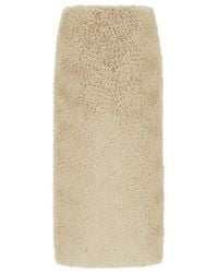 Herno - Georgette Straight Skirt - Lyst