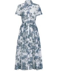 Dior - Iviera Mid-Length Shirtdress - Lyst