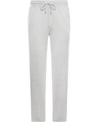 Brunello Cucinelli - Drawstring Straight Leg Track Pants - Lyst