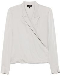 Theory - Pk Lapel Wrap Bl.Mod O1102503 - Lyst