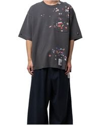 Maison Mihara Yasuhiro - Short-Sleeved Crewneck T-Shirt - Lyst