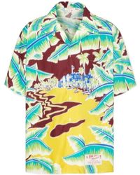Valentino - Graphic Printed Short-Sleeved Shirt - Lyst