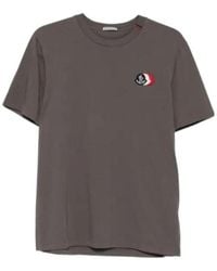Moncler - Label-Patch T-Shirt - Lyst