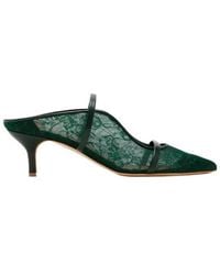 Malone Souliers - X Nojoud Alrumaihi Maureen Leather-Strap Mules - Lyst