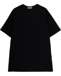Yohji Yamamoto - Soft Single Jersey Round Neck Ss Tee - Lyst