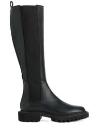 AllSaints - Maeve Leather Boots - Lyst